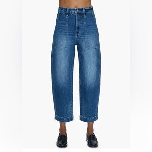 PISTOLA Turner High Waist Jeans with Barrel Leg - Valete Wash